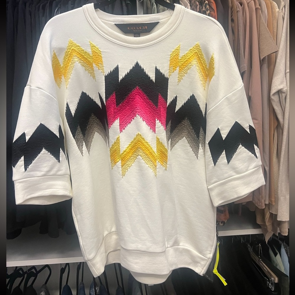 Coach NY brand top blouse shirt